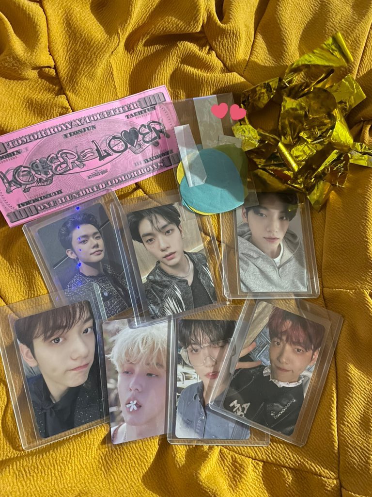 ic wts lfb txt ph

soobin pc set - 1300 payo 🎠 no pbd

• some pcs are flawed ! no time to take vids, pls manage expectations :) 

w asm bul confettis, cellophane and lo=lo bill as freebie ! 

rfs: need funds asap

# soobin yeonjun backstage home dicon wv pob membership pc txt