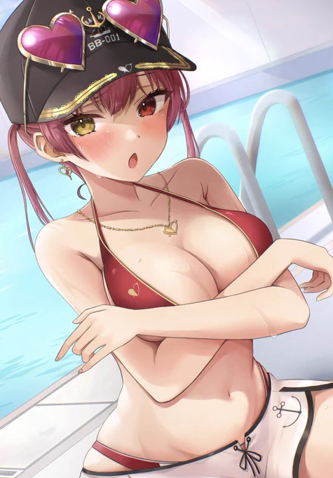 #夏休みはフォロワーが増えるらしい水着!プール!水着!夏!水着!よろしくお願いします! 