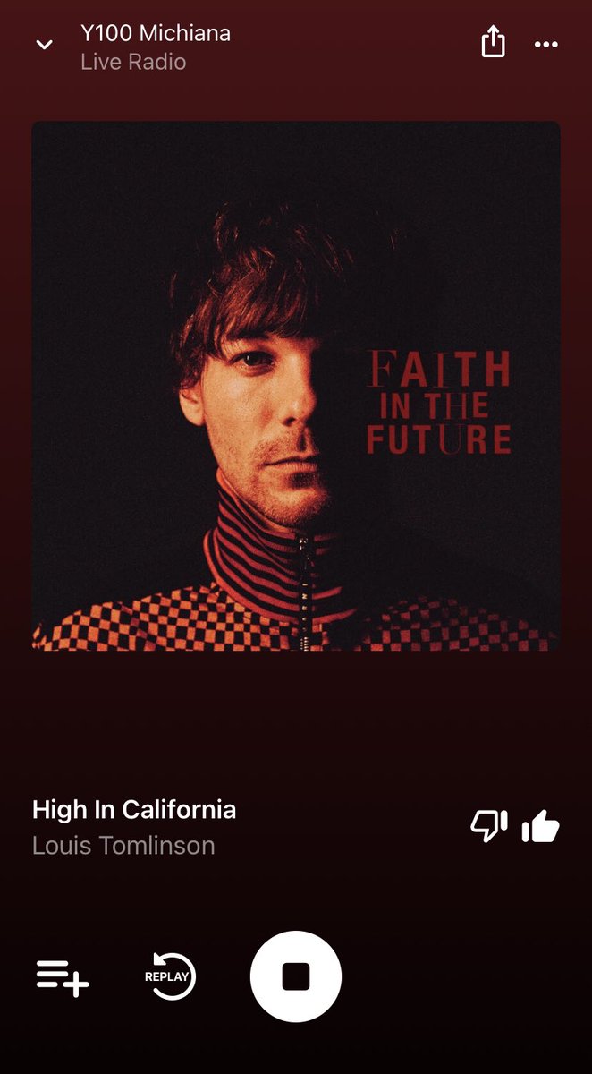 bardlover6's tweet photo. Thanks @LeslieOnAir and @Y100Michiana_ for playing #HighinCalifornia by #LouisTomlinson my song of the summer! https://t.co/OulvcZzAyt
