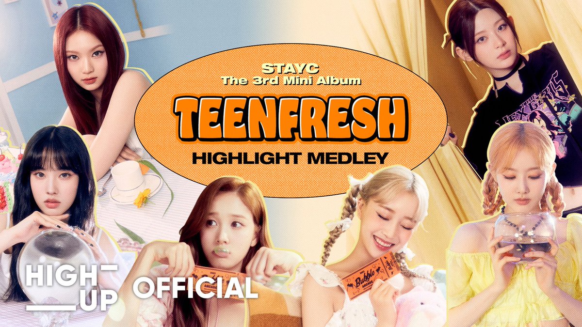 Mengukir cerita dalam sentuhan melodi, STAYC mempersembahkan cuplikan lagu yang akan hiasi album [TEENFRESH]. Seperti minuman soda jeruk, pesona segarnya mengalir dalam setiap nada, menggelitik hati dengan keindahannya. ✨ youtu.be/1J7nYRcGHaU 🧡🫧