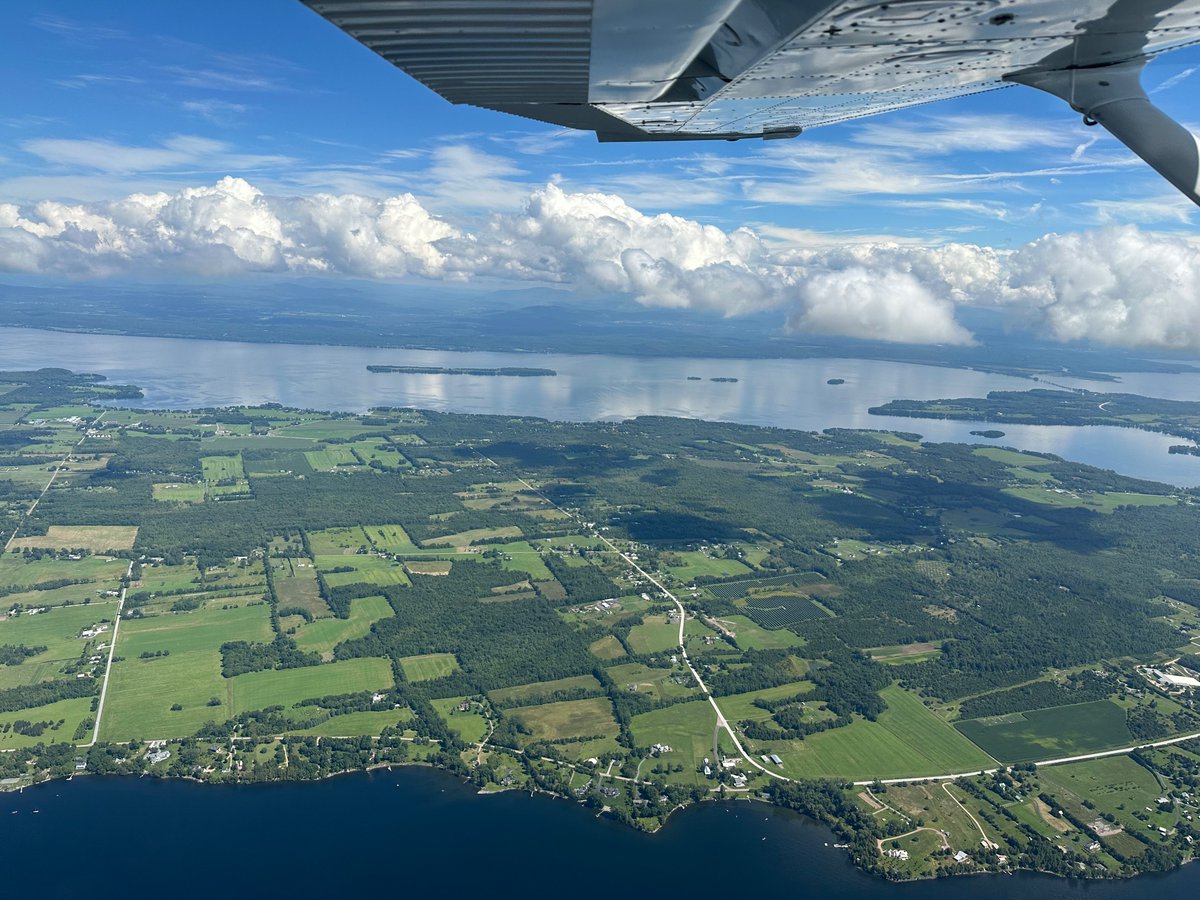 Your (airborne) moment of Vermont zen