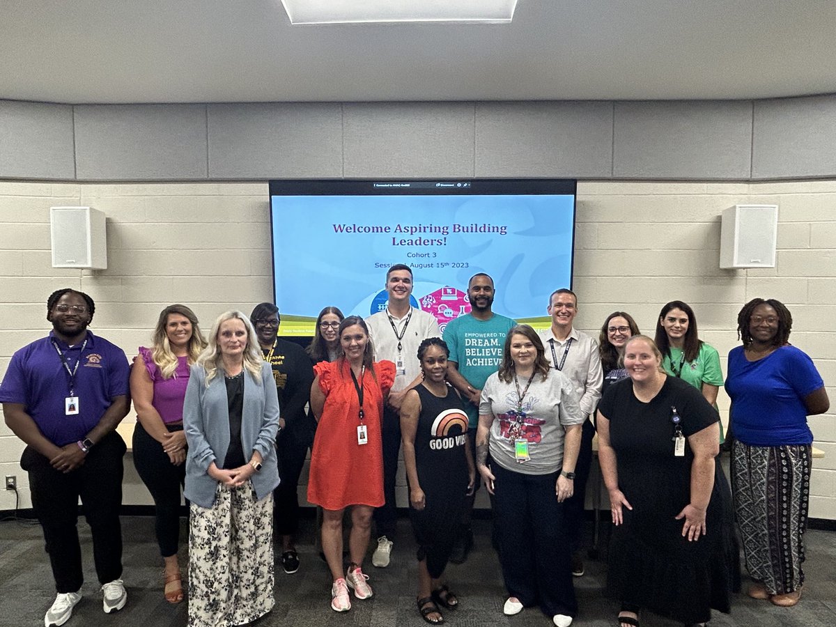 Allow me to introduce our ⁦<a href="/WichitaUSD259/">Wichita Public Schools</a>⁩ Aspiring Building Leaders! Tonight was the launch of Cohort 3. These teacher leaders spent the evening building relational capacity and learning more about our semester long PLC. Stay tuned for more greatness. We are #wpsproud!