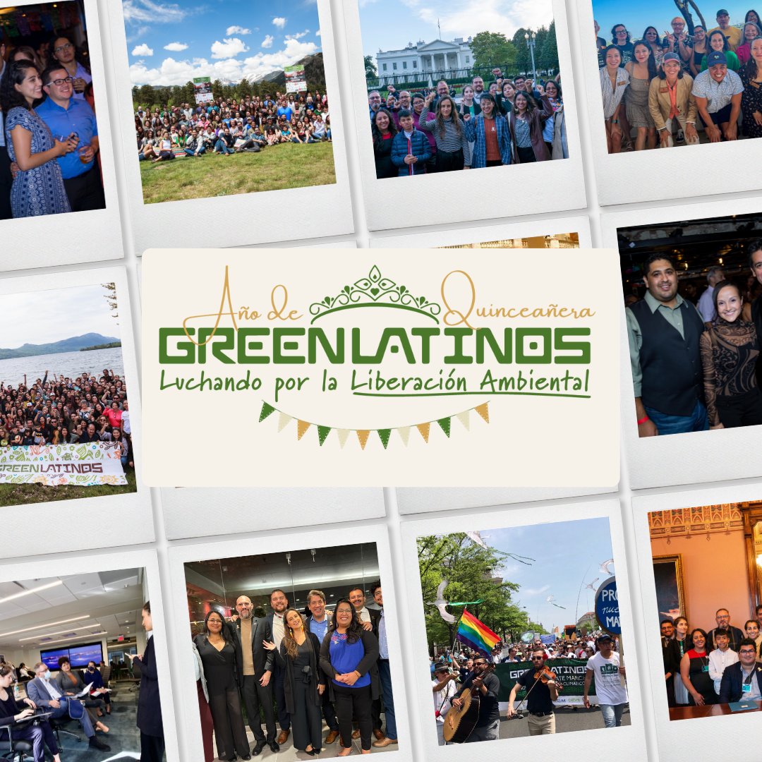 Today GreenLatinos kicks off our quinceañera year! Fifteen years ago today GreenLatinos officially became a nonprofit and the rest is history! Looking forward, the excitement we feel continuing the fight for our environmental liberation is palpable. Adelante!