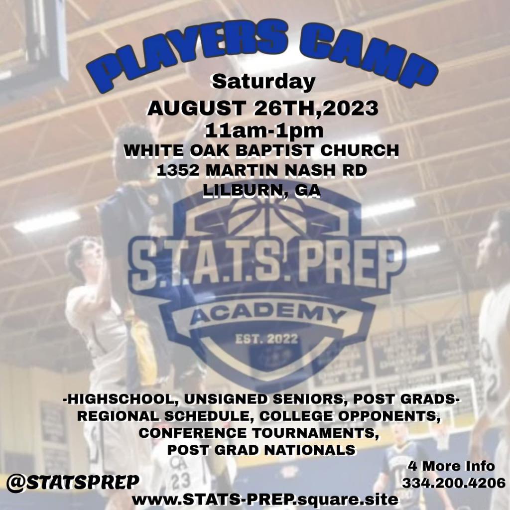 Thank you for the opportunity to attending this camp!! <a href="/StatsPrep/">S.T.A.T.S PREP-STUDENTS 2 ATHLETES TO SCHOLARSHIPS</a> @CoachTSTATSPrep