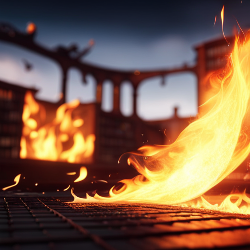 FdHazzard's tweet photo. with flames and paper,  08/12/23 https://t.co/yNhIzF8HnM