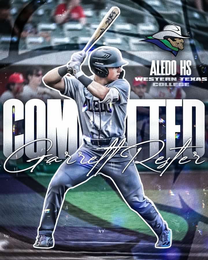 Garrett Rester (@garrett_rester) on Twitter photo I am excited to announce my commitment to Western Texas College! I would like to thank my parents, coaches, teammates, and anyone else that has helped and supported me. Psalms 27:1
<a href="/RocknRake/">Brian Reagan</a> <a href="/trey_tigart_/">Trey Tigart</a> <a href="/JDbaseball0023/">J.D. Davis</a> <a href="/jcienega/">Jesse Cienega</a> <a href="/AHSBSBLBooster/">Aledo Bearcat Baseball</a> I am excited to announce my commitment to Western Texas College! I would like to thank my parents, coaches, teammates, and anyone else that has helped and supported me. Psalms 27:1
<a href="/RocknRake/">Brian Reagan</a> <a href="/trey_tigart_/">Trey Tigart</a> <a href="/JDbaseball0023/">J.D. Davis</a> <a href="/jcienega/">Jesse Cienega</a> <a href="/AHSBSBLBooster/">Aledo Bearcat Baseball</a>