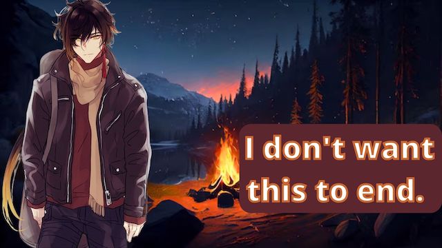 Alright everyone! Ready for a little end of summer camping trick? Why not bring your crush along..."just"<a href="/tag/nsfwaudio"class="tags"><span>#nsfwaudio</span></a><a href="/tag/asmrboyfriend"class="tags"><span>#asmrboyfriend</span></a><a href="/tag/asmrroleplay"class="tags"><span>#asmrroleplay</span></a>