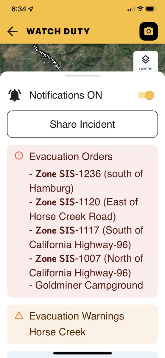 NanaPatty's tweet image. Siskiyou County California Hwy 96 #HeadFire Evacuation Go Now