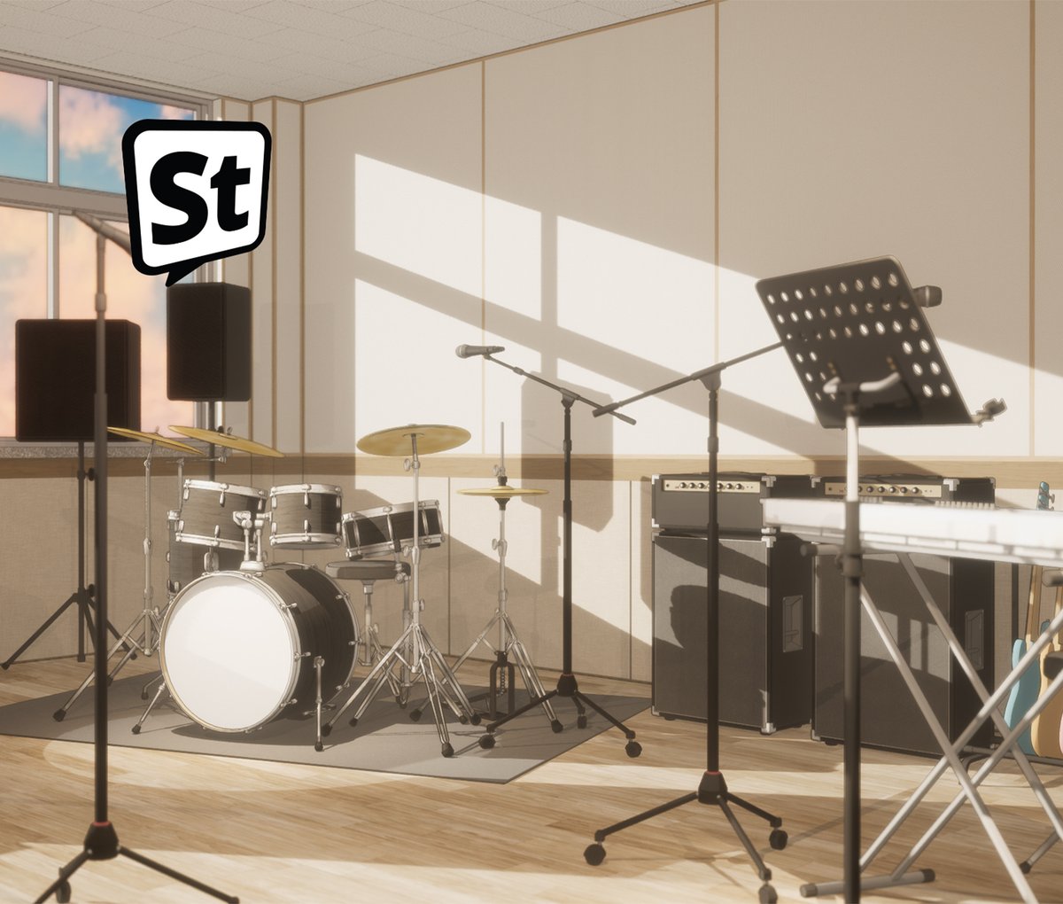BG_outlet's tweet photo. 超簡単3D素材プログラム「 #SNAPTOON 」の #放課後部活 の #3D素材 が BG OUTLETに新登場!
第3弾!今週は #音楽室 、 #放送室 、 #軽音部室 、 #マルチパーパスルーム の商品をアップしました!
BG OUTLET 🔽🔽
https://t.co/XVGqeoCX0E
BOOTH 🔽🔽
https://t.co/SLoHWCksnh https://t.co/LOVth1rNa3