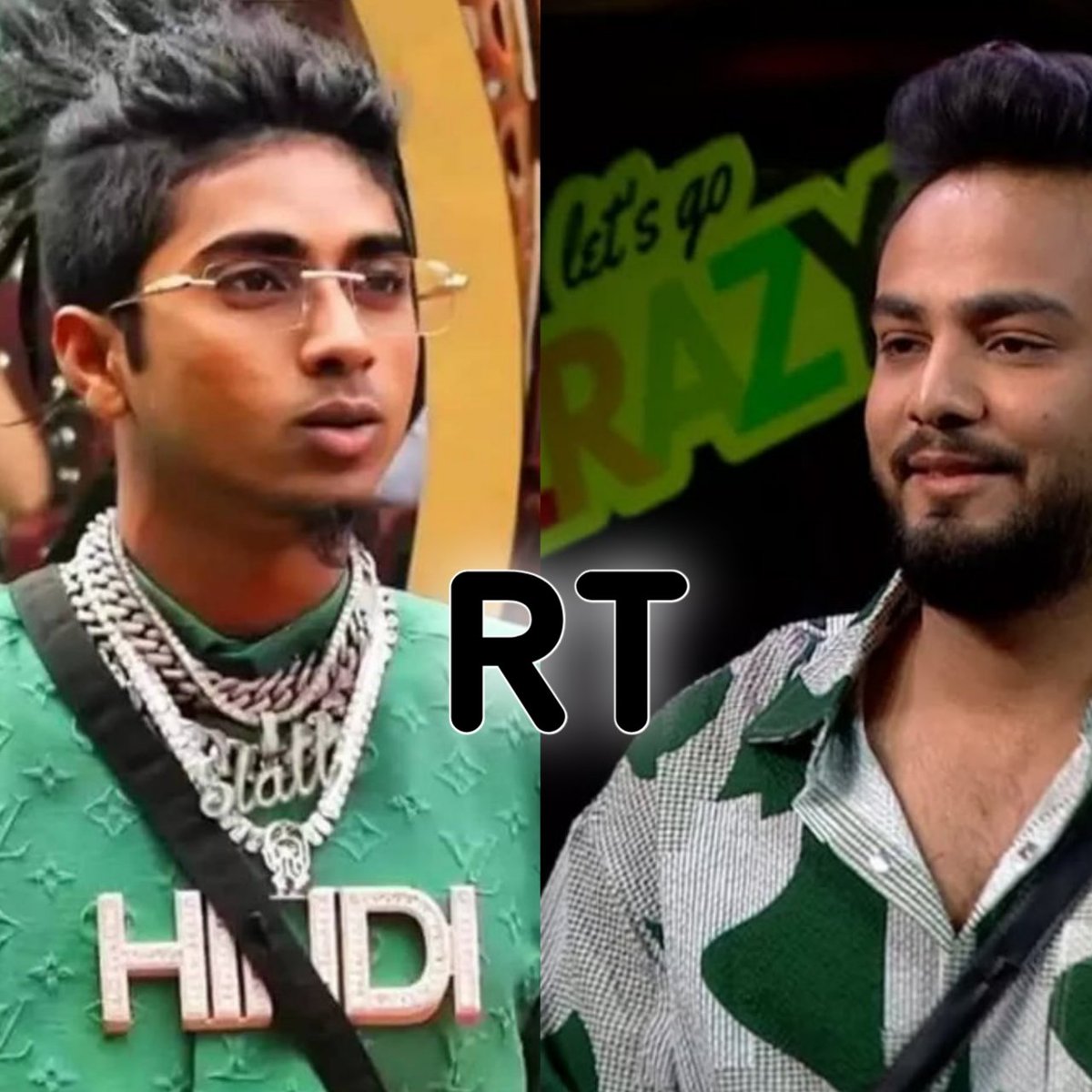 BigBoss_OttS2's tweet photo. India's biggest comparison between #Abhishek #Sidharth and  #Elvish #McStan !!! 

Who have more followers?? 
And Comment main bataye Kon hai chapel

Like ❤- #AbhishekMalhan #SidharthShukIa 

RT🔁- #ElvishYadav #McStan

( meri taraf se ak like ❤) https://t.co/Y1FKWiUlNi