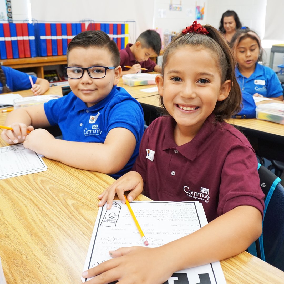 PUCSchools's tweet photo. Day 1 of the first week of the new school year! These select photos were taken at @puccces, @pucccms, @puc_lca, and @pucccechs! Photos from our other schools are still to come! #pucschools #firstweekofschool #charterschools https://t.co/mY1CTt3kjW