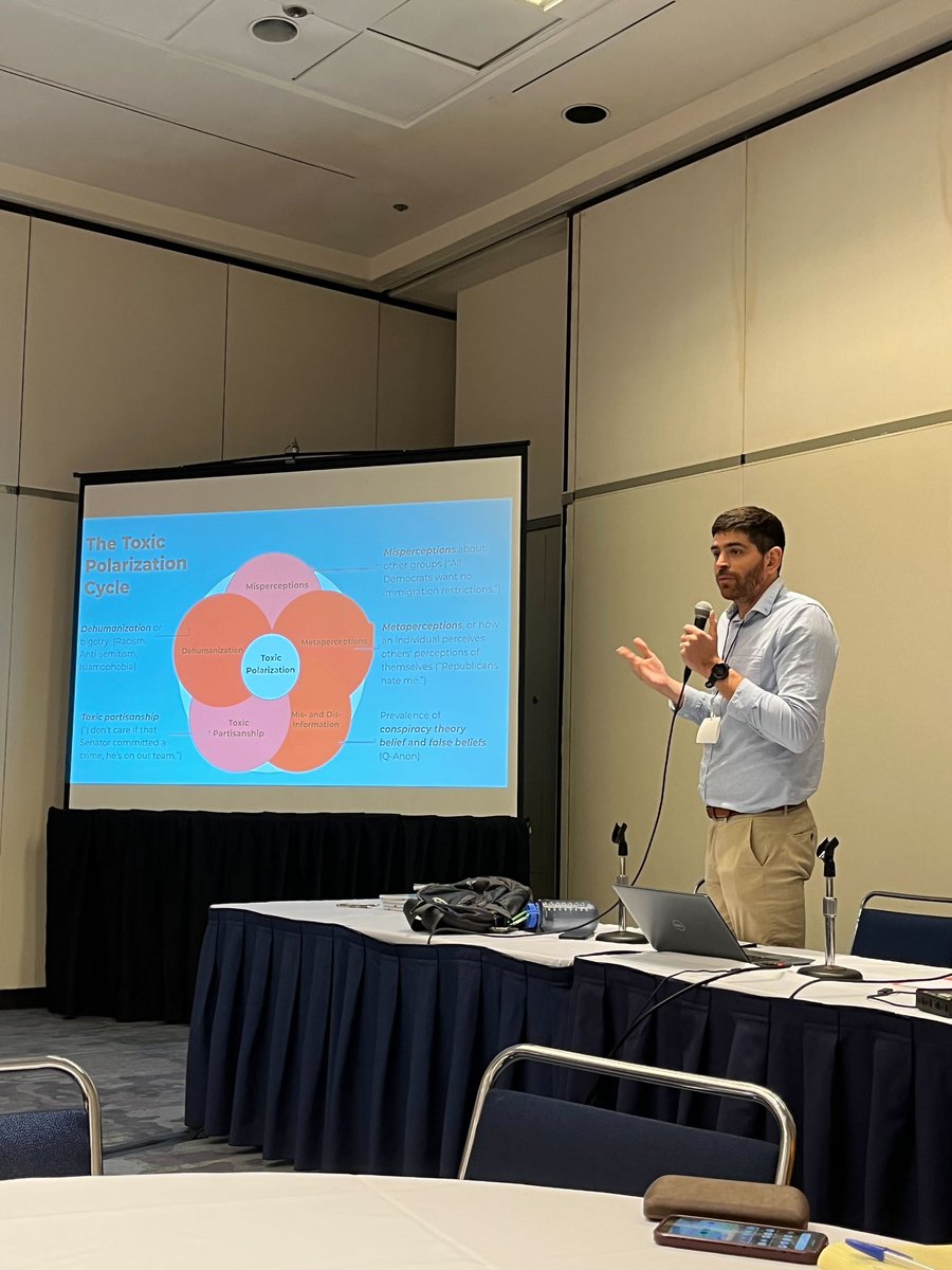 Good times talking about <a href="/OneAmericaMvmt/">One America Movement</a> at <a href="/InterfaithWorld/">The Parliament of the World's Religions</a>  #2023PoWR