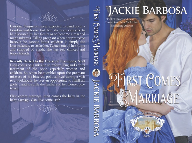 Speaking of covers, look at the full print cover for First Comes Marriage that Beverley Kendall just finished making for me. I think it's absolutely gorgeous.