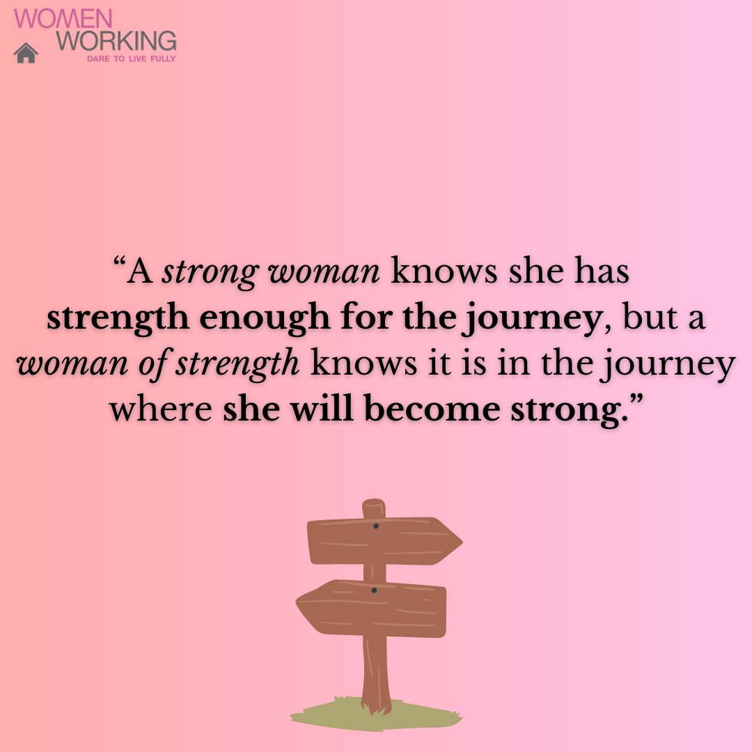 Womenworking's tweet photo. The journey makes you #strong !

#strongwomen #empowerwomen #Lifequotes https://t.co/e7S2X8smpB