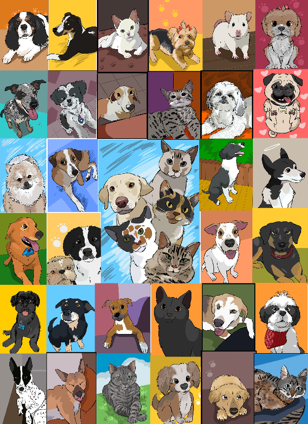 jacare_juca's tweet photo. salve pessoal aproveite por tempo determinado estou comissionando desenhos dos bichanos por apenas 35 reais , gato cachorro qualquer animal estarei desenhando , essa é a quantidade de pessoas que pediram desenho dos seus bichanos pra pedir me mande um DM  <3 apoio pra ir a BGS https://t.co/wk9szJlWLk