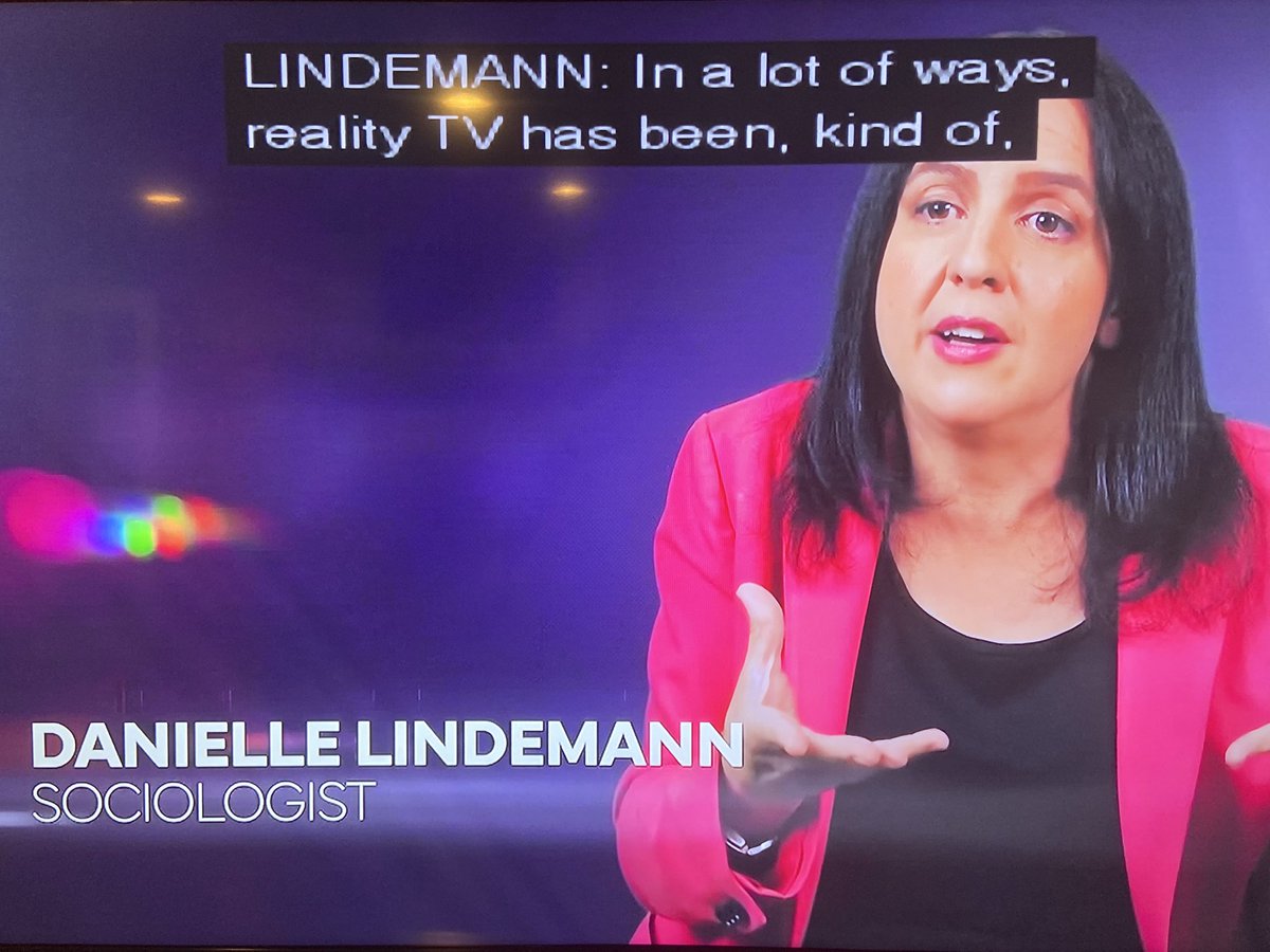 Danielle Lindemann (@djlindee) on Twitter photo If you’re not watching #rewindthe90s just a heads up that the most recent episode (“What Is Love?”) has commentary from Cedric the Entertainer, Connie Chung, Ice-T, Tony Hawk, Julia Stiles, and…me?
I’m in a couple of the upcoming episodes as well. Monday nights on <a href="/NatGeo/">National Geographic</a>! If you’re not watching #rewindthe90s just a heads up that the most recent episode (“What Is Love?”) has commentary from Cedric the Entertainer, Connie Chung, Ice-T, Tony Hawk, Julia Stiles, and…me?
I’m in a couple of the upcoming episodes as well. Monday nights on <a href="/NatGeo/">National Geographic</a>!