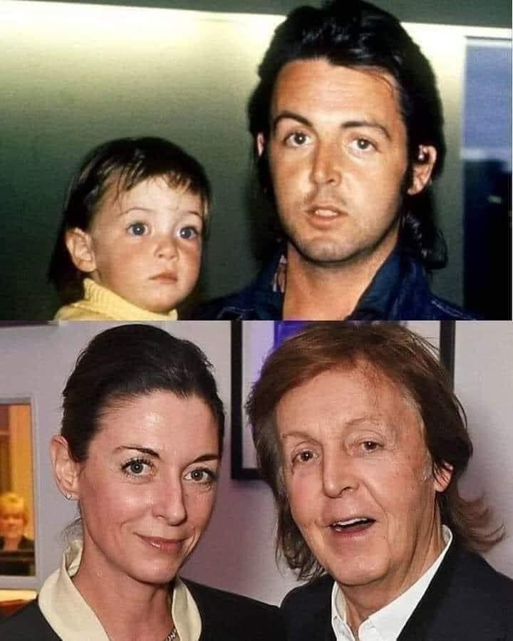 RadioPopCL's tweet photo. Mary McCartney y su padre #PaulMcCartney Primera hija biológica del ex #Beatles antes y después https://t.co/b0b60Fqh5d #ElPoderDeLosClásicos https://t.co/oii5o2E5rg