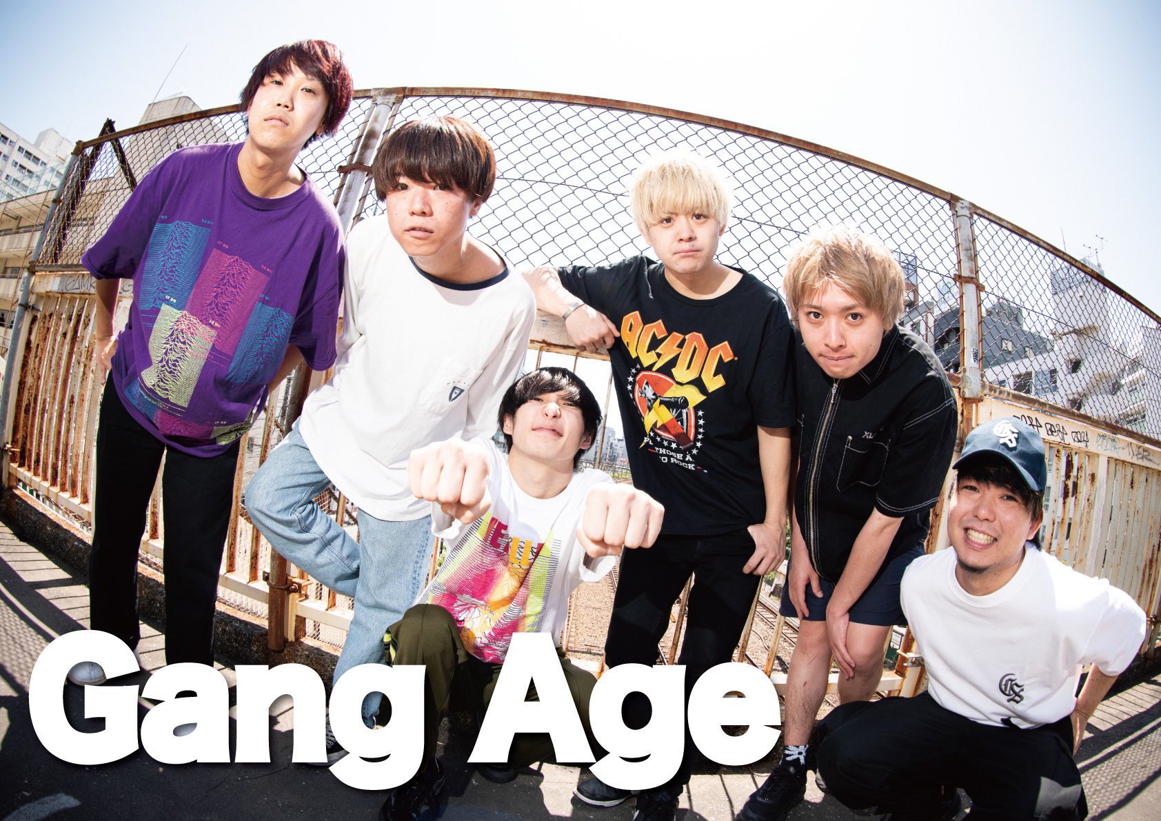 Amazon.co.jp: KUZIRA×FOMARE GANG AGE ツアー Tシャツ 黒 L