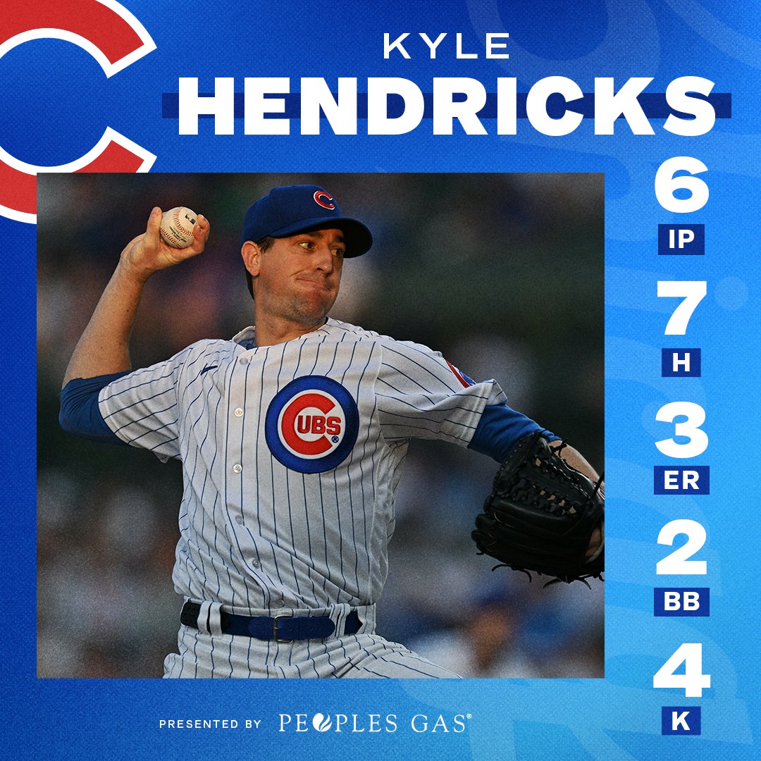 Chicago Cubs on X: With four strikeouts tonight, Kyle Hendricks passes  Hippo Vaughn for eighth place all-time in franchise history in strikeouts  with 1,140.  / X