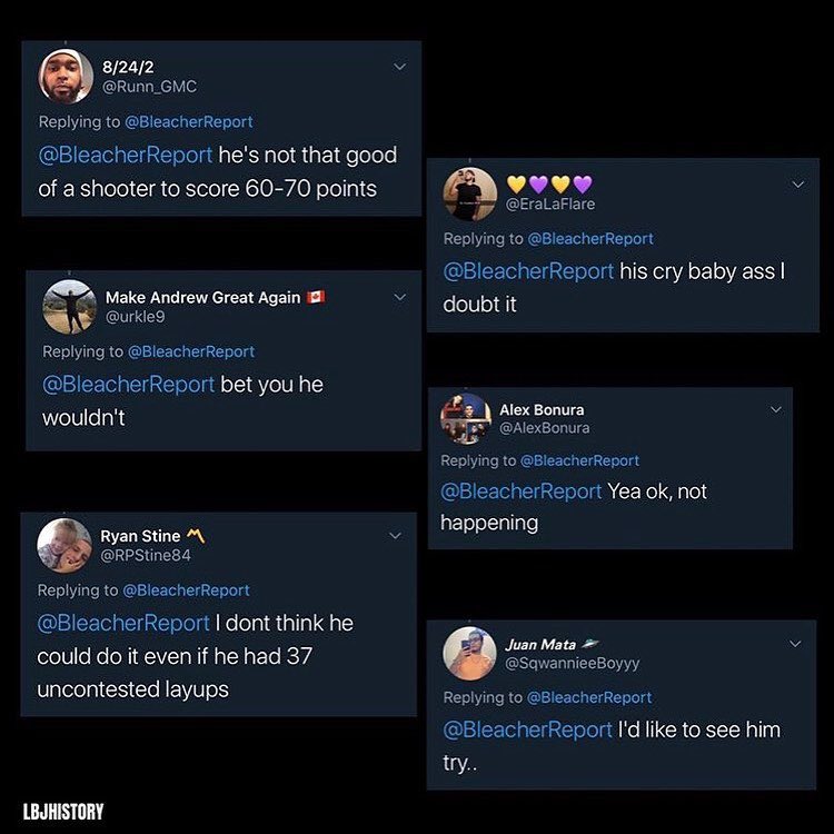 LeBron History 🏀 tweet media