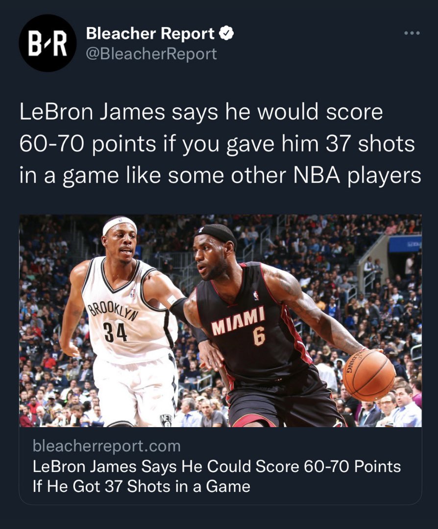 LeBron History 🏀 tweet media