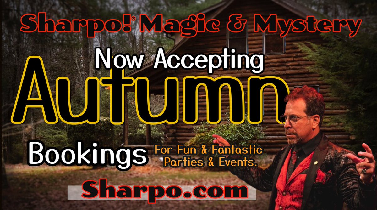 Sharpo's tweet image. #Sharpo  #Magic #Mystery #LAEvents #LaParties #magicshows  #cardmagic #closeupmagic #partymagician #losangelesevents #santaclarita #santaclaritamagic #sanfernandovalley#sanfernandovalleymagic #mysterymasquerade #murdermysteryparty #santaclaritavalley sharpo.com