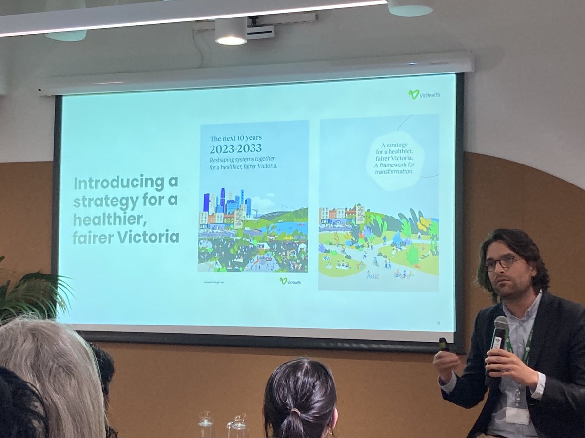 Pleased to be celebrating the launch of VicHealth’s 10 year health promotion strategy #asthmaaus