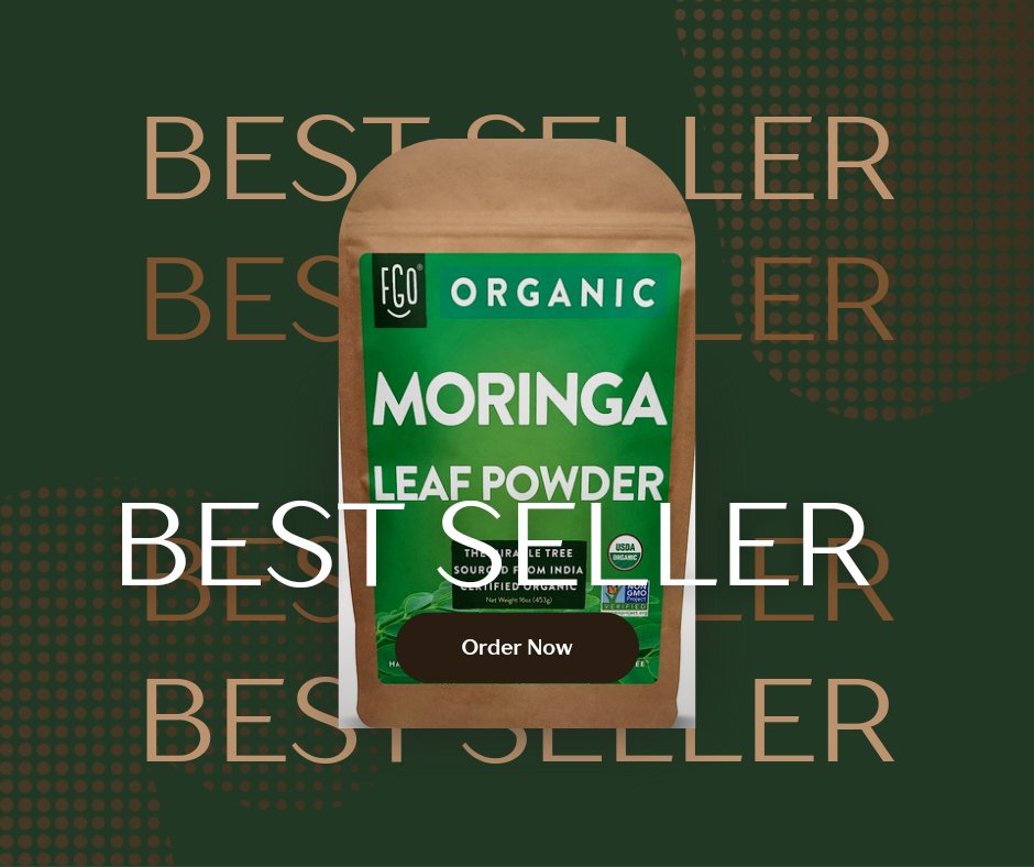 Discover the natural power of Moringa! 🌿✨ Our 100% raw Organic Moringa Oleifera Leaf Powder is sourced all the way from India. Experience its incredible benefits packed in each 16oz pack. 
 #OrganicGoodness #MoringaPower #NaturalWellness

👇#amazonfinds 
amzn.to/3DYvZKq