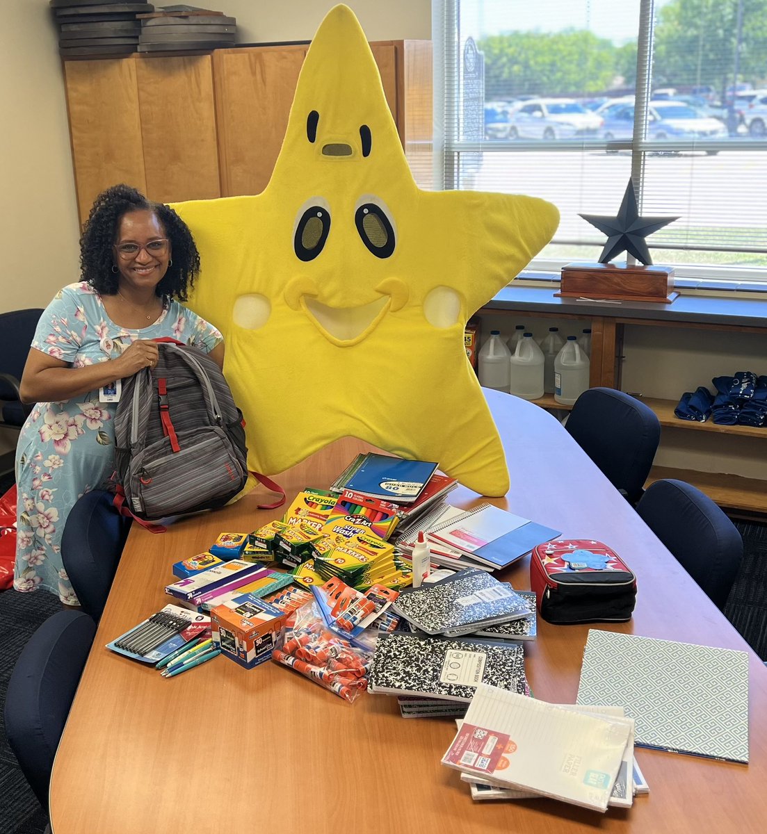 We are so thankful for the kindness of the parishioners of St John the Baptist Greek Orthodox Church! You've brightened the start of school for may students with your donation of school supplies! Thank you for your support!❤️<a href="/hebisd/">HEB ISD</a> #SouthEulessProud