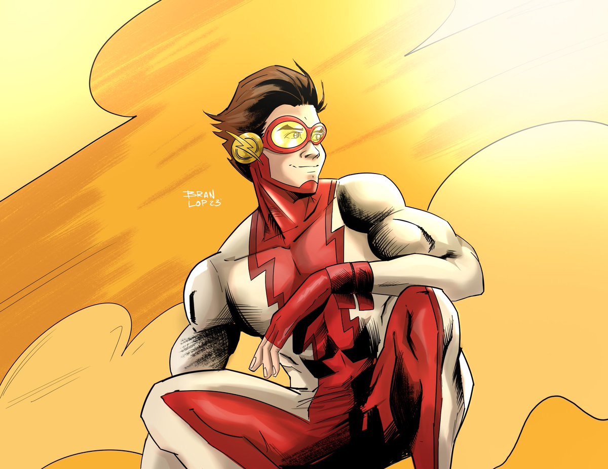 brannlop's tweet photo. I really enjoyed drawing this guy 😇  #theflash #bartallen #kisflash #dccomics #comicartist https://t.co/QjDpHuHkKS