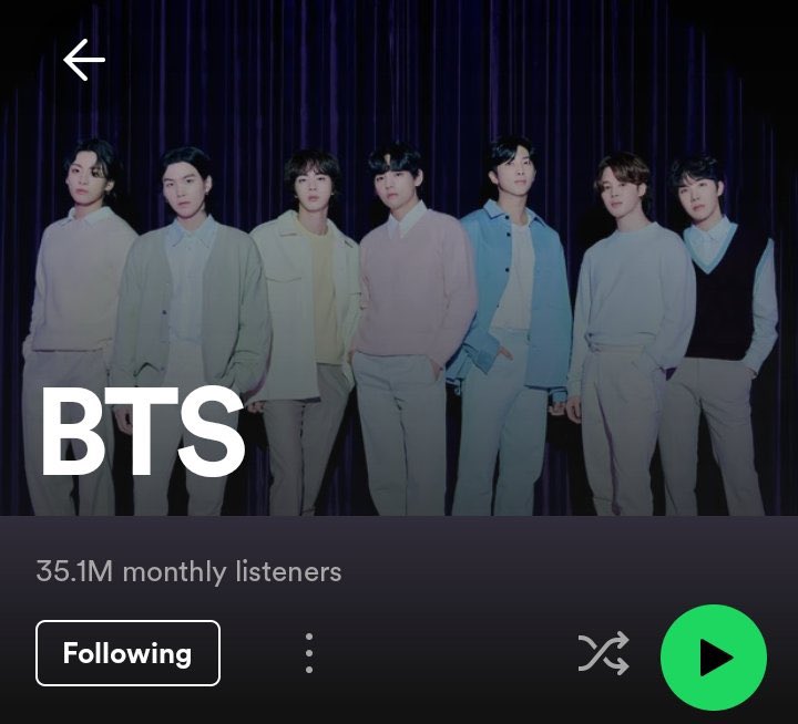 KookCharts's tweet photo. Jungkook has surpassed BTS and is now the K-Pop act with the most monthly listeners on Spotify currently. https://t.co/hIUETxlOdp