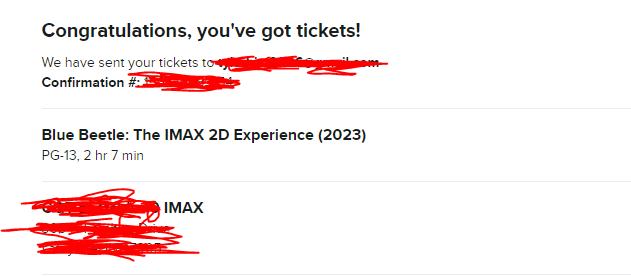 odditss's tweet photo. OMG BLUE BEETLE TICKETS FINALLY WENT ON SALE FOR MY THEATER RAHHHHH https://t.co/X1IsQ6ulLz