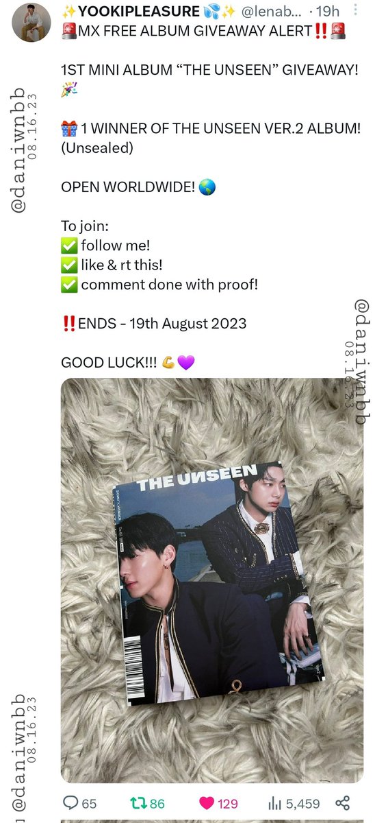 daniwnbb's tweet photo. @lenabebe05 Thank you for the GA! 💖 https://t.co/ddN3X3bbe0