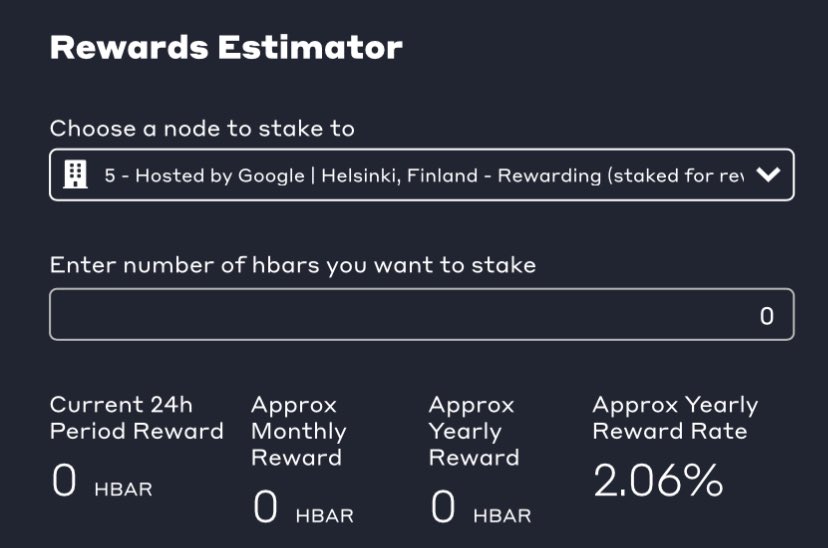 Bonacci_NFT's tweet photo. $HBAR staking rewards as now been reduced to 2.06%.

#HBAR #HBARbarians https://t.co/unXsWv3Jdm