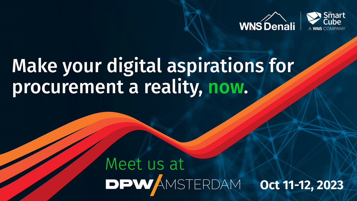 TSCinsights's tweet image. Are you looking to supercharge your procurement function? Our friendly Sales team will be at this year&apos;s #DPWConference, ready to discuss all things procurement tech, intelligence and analytics: hubs.la/Q01_59CG0

#DPW2023 #DPW #procurement #SupplyChainSolutions