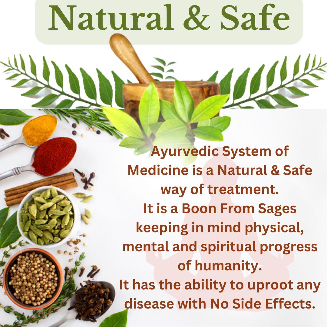 Self realised Sant Shri Asharamji Bapu recommends #आयुर्वेदिक_चिकित्सा for Treatment of Diseases. It is 
Natural &amp; Safe system of medicine which possess cure for all kind of ailments and thus save us from slavery of allopathy.
Boon From Sages