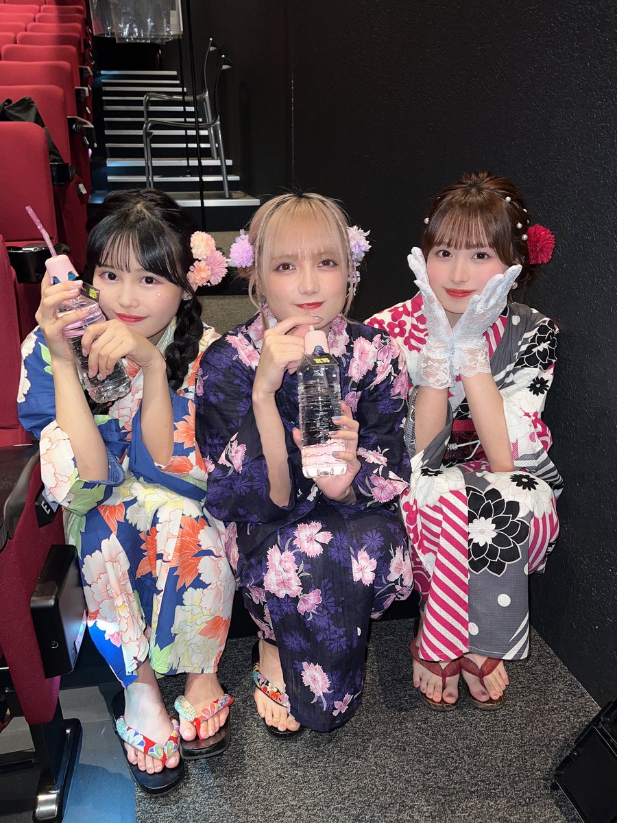 きゃんちゅーと初めての浴衣映画館デート