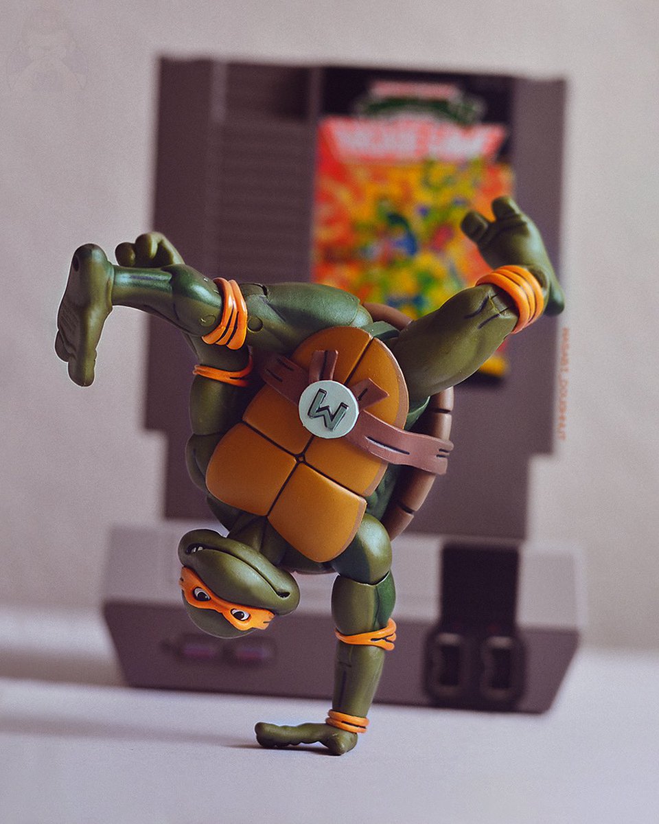 WasabiDoughnut's tweet photo. We watched TMNT in the theater last week, so I got inspired to do some Ninja Turtles photos. My family is on school break until tomorrow, so I just spent as much time with them as I could. Lots of summer memories made. Grateful 🙏🏻 https://t.co/mcsoWohyjV