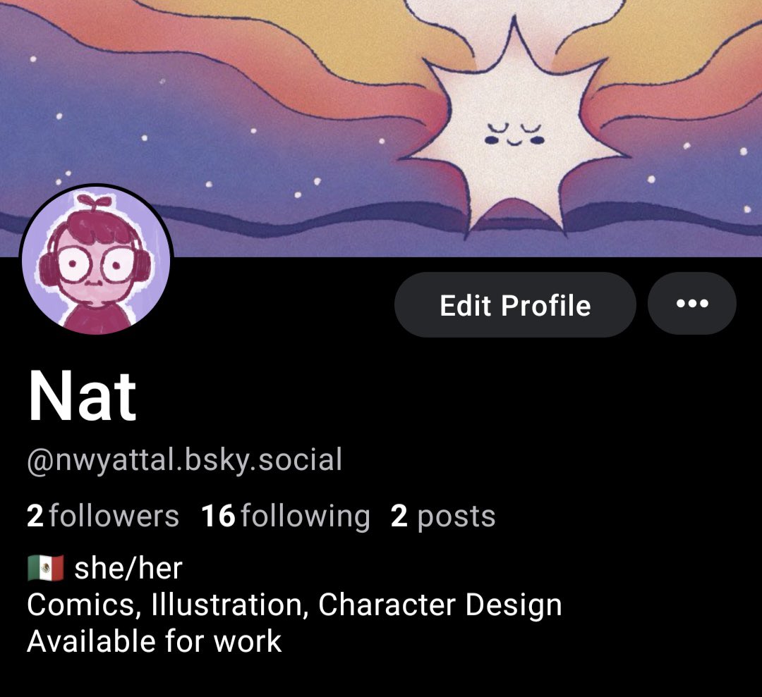any mutuals, im on bluesky! same username ☺️