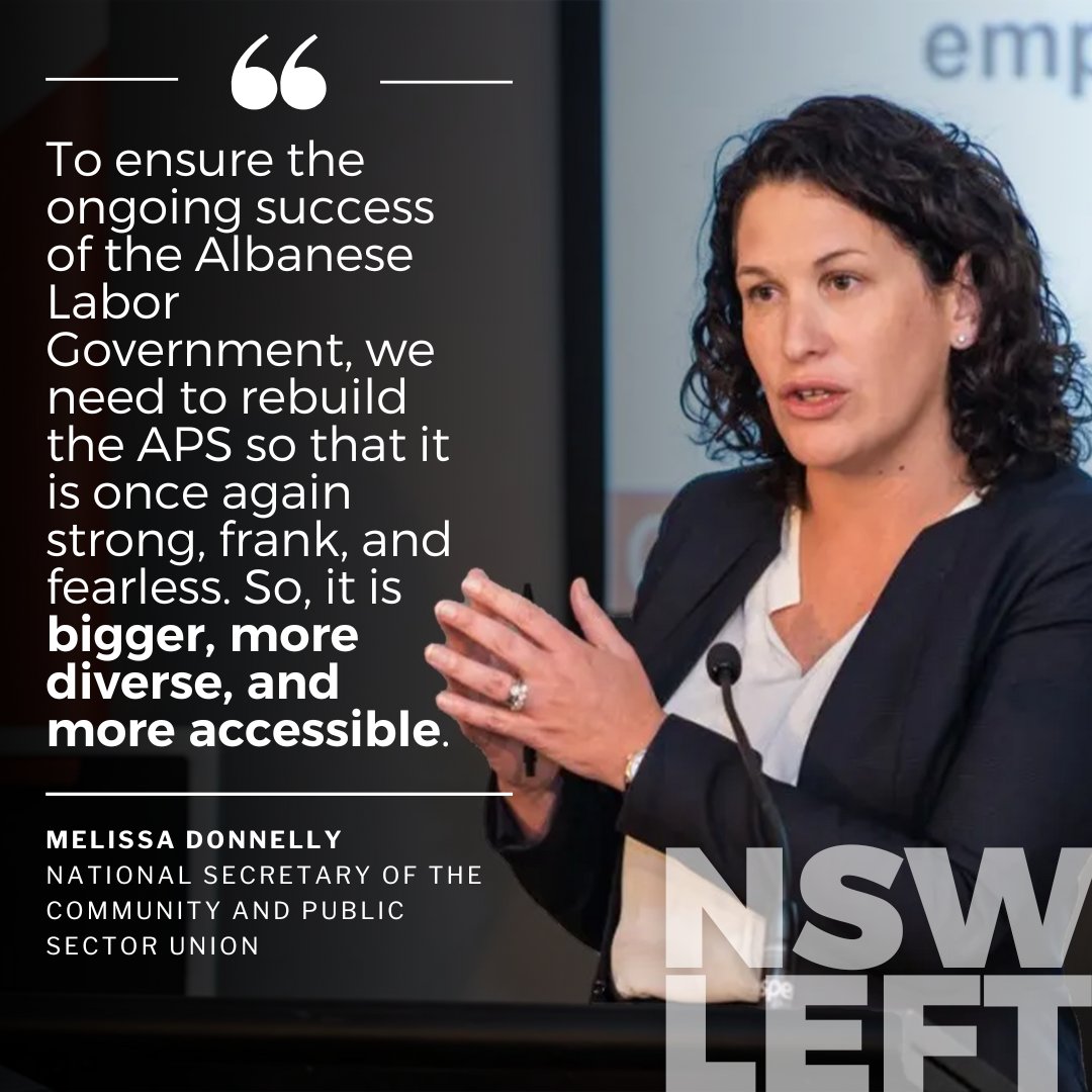 CPSU National Secretary Melissa Donnelly on why a nation is only as strong as it’s public service.