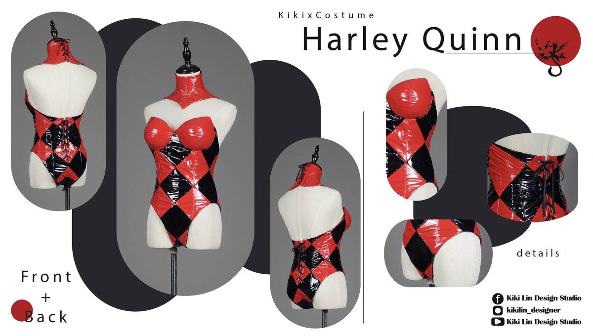 KikiYachiLin's tweet photo. #KikixCostume #HarleyQuinn
#HarleyQuinnCostume #CosplayCreation #DIYFashion #CraftingMagic #PassionProject #哈莉奎茵服裝 #角色扮演創作 #WIP #PVC #costumemaking #cosplay #HarleyQuinnCosplay #CraftingMagic #OutfitDesign #PassionForFashion #DIYFashionista #StayTuned #哈莉奎茵扮裝 https://t.co/wpBsWxSpSi