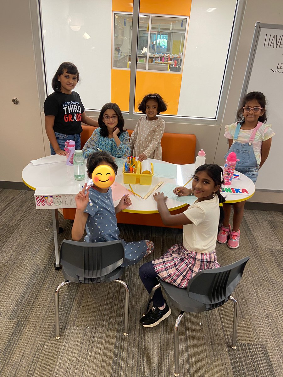 akitzman_'s tweet photo. Nothing but smiles all around today!! So much new and fun in 3rd grade, so we wrote letters to our last day of 3rd grade self to see how much we grow! 💛⭐️ https://t.co/sBsc1vxXTZ