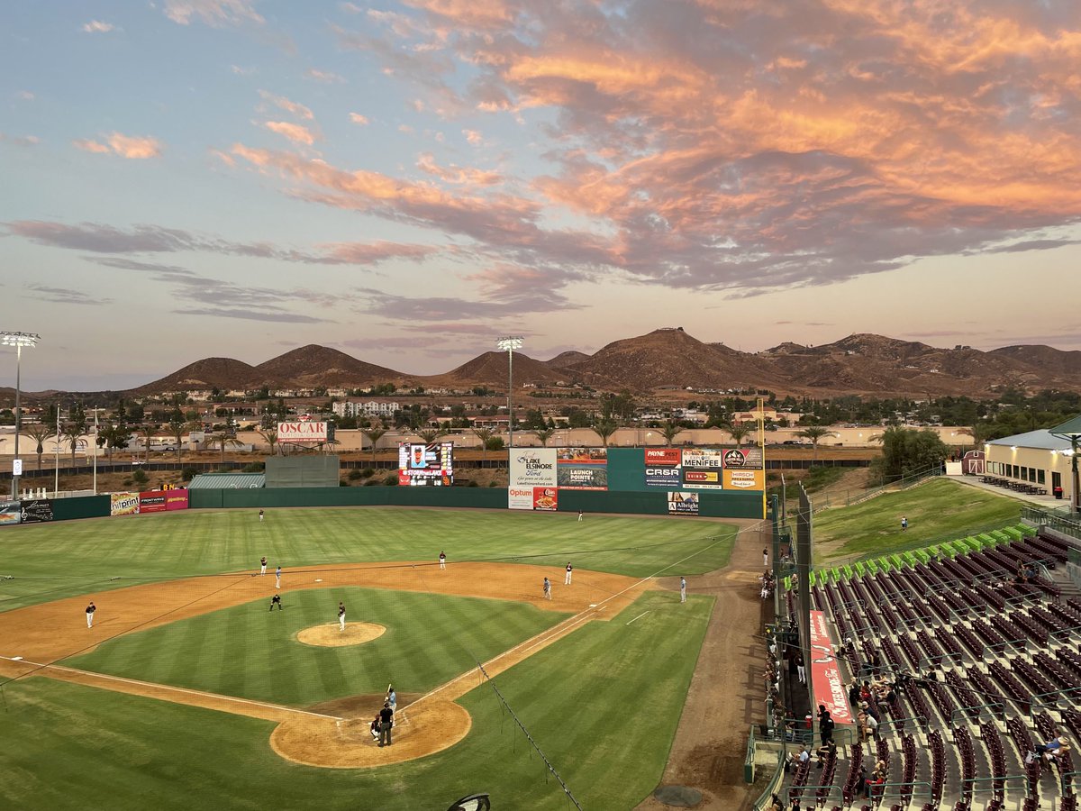Lovely night in Lake Elsinore.