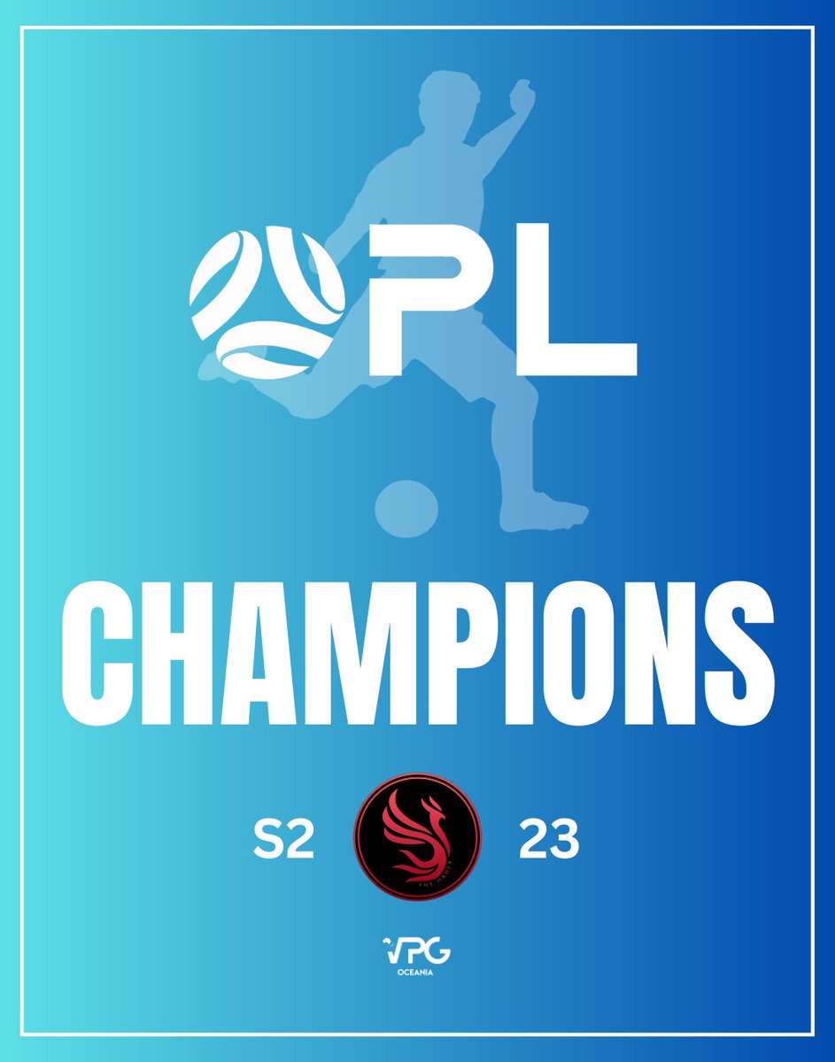 Congratulations to The Order on winning season 2 of OPL 🏆!