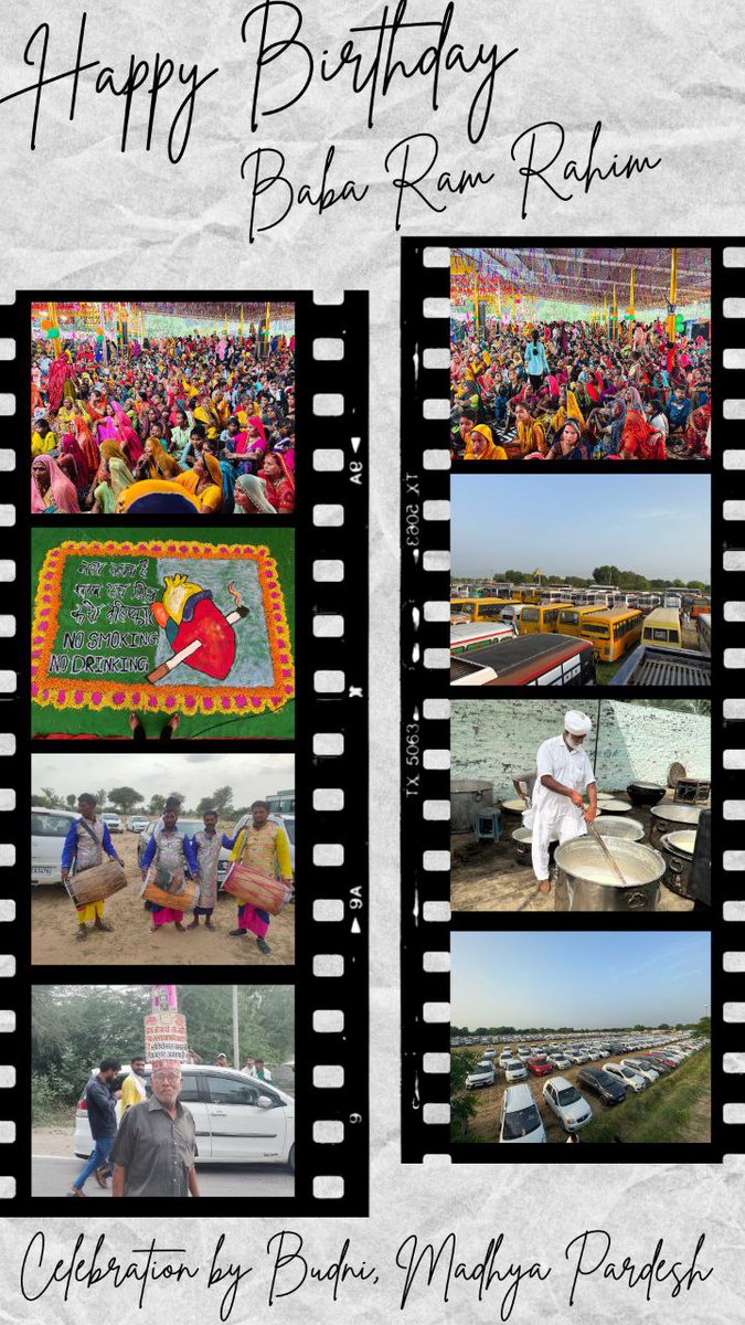 SonuIns91497870's tweet photo. Yesterday, the 56th birthday of respected Guru Saint Gurmeet Ram Rahim Ji Insan was celebrated all over the world, which was done by followers of Dera Sacha Sauda for the mega tree plantation was done and two humanity welfare works were started. #MSGBhandaraGlimpses https://t.co/2Eq1P1Hgfz