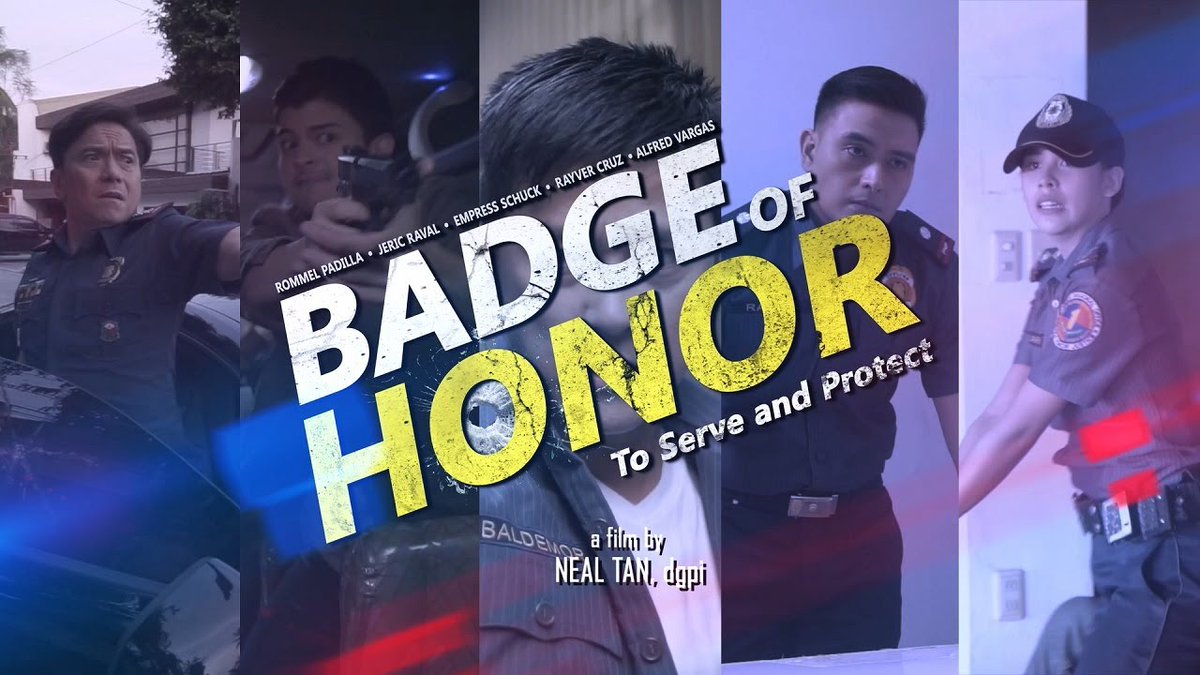 MCPOPRO7's tweet photo. 𝐋𝐄𝐓'𝐒 𝐀𝐋𝐋 𝐖𝐀𝐓𝐂𝐇 PNP Advocacy Film “𝐁𝐀𝐃𝐆𝐄 𝐎𝐅 𝐇𝐎𝐍𝐎𝐑”
Now Showing in Theaters Nationwide.. https://t.co/o6F0WlHixU