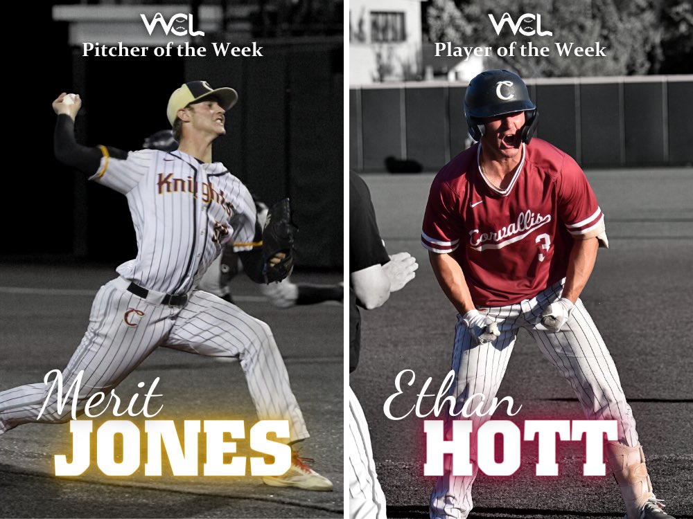 Corvallis Knights (@corvknights) on Twitter photo Gamer guys! Merit Jones of <a href="/utahbaseball/">Utah Baseball</a> and Ethan Hott of <a href="/StanfordBSB/">Stanford Baseball</a> earned well deserved league honors for their performances in the <a href="/WCLBaseball/">West Coast League</a> playoffs. Read all about it at: corvallisknights.com/merit-jones-ho⦠#EDK #GetSticky Gamer guys! Merit Jones of <a href="/utahbaseball/">Utah Baseball</a> and Ethan Hott of <a href="/StanfordBSB/">Stanford Baseball</a> earned well deserved league honors for their performances in the <a href="/WCLBaseball/">West Coast League</a> playoffs. Read all about it at: corvallisknights.com/merit-jones-ho⦠#EDK #GetSticky