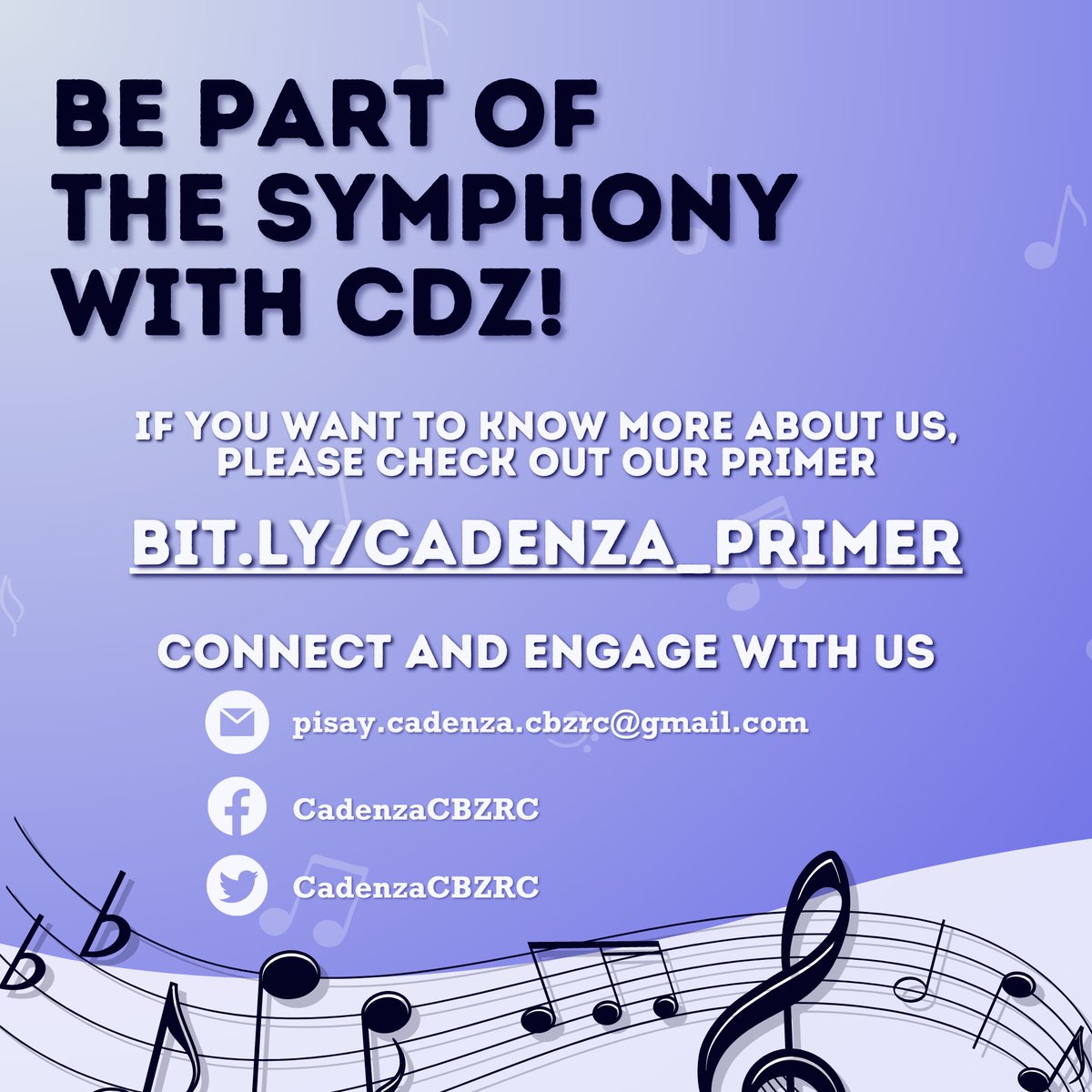SApshscbzrc's tweet photo. 🔔 | 𝗢𝗿𝗴 𝗦𝗽𝗼𝘁𝗹𝗶𝗴𝗵𝘁! [2/8]
Cadenza

Cadenza is an organization within PSHS - CALABARZONRC that seeks to provide musicians on our campus an outlet to express their musical freedom and styles.

☀️

#ThingsToKnowInCALABARZone
#OrgsInPisayCalabarzon2324 https://t.co/KMRaOmta99