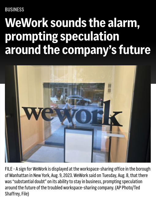 If only there was some mutual solution to both these companies' troubles. I would totally work two days a week out of an old Hot Topic.