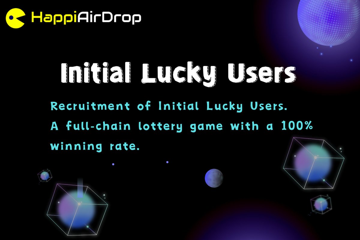 HappiAirDrop's tweet photo. Attention 
A new round (2/10) of the giveaway

🧧$4 each  
🏆5 Winners

✅RT & LIKE  3 friends
✅Drop your $ETH address
✅ Join TG👉https://t.co/GHUiMquK48
✅Buy a lottery ticket win big prize 👇
 https://t.co/MhDxLoBQl7

#Airdrop #Giveaway 

⏰(UTC)2023/8/16 8:00-2023/8/19 8:00